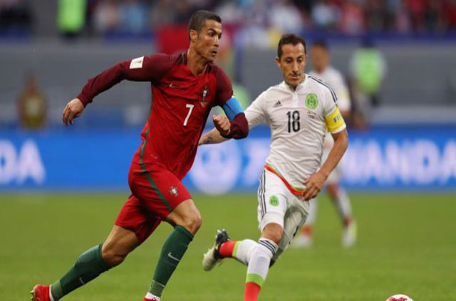 ​Confederation Cup៖ ព័រទុយហ្គាល់​ ស្មើ​​មិកស៊ិកូ​ យប់​មិញ Ronaldo ឈ្នះ Man of The Match (វីដេអូ)