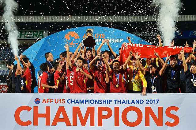 កំណត់ត្រាល្អបំផុត U-15 វៀតណាម ក្នុងការឈ្នះជើងឯកយុវជនអាស៊ាន AFF U-15 Championship 2017 នេះ