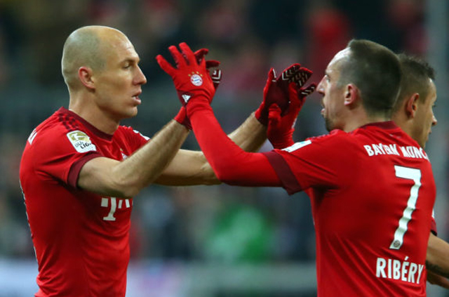 Arjen Robben និងFranck Ribery ហួសពេលមកលេងនៅលីគកំពូលចិន