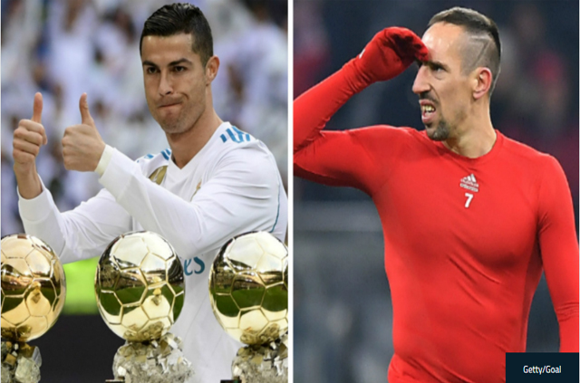 Ribery ថា​​ Ronaldo លួច​ពាន​ Ballon d’Or របស់​គាត់​កាល​ឆ្នាំ ​២០១៣