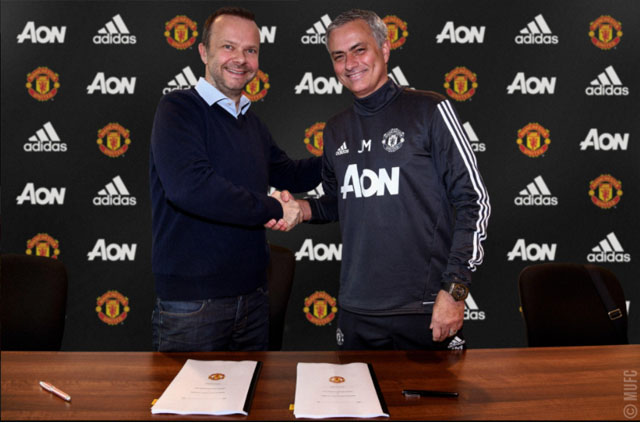 ផ្លូវការ៖ Jose Mourinho បន្ត​កុងត្រា​ថ្មី​​ជាមួយ ​Manchester United ដល់​ឆ្នាំ​ ២០២០