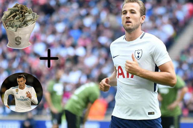 ដោះដូរ​កីឡាករ៖ Real Madrid ដេញ​ថ្លៃ​យក​ Harry ​Kane ដោយ​ចំណាយ​លុយ​១៥០​លាន​អឺរ៉ូ+Gareth Bale ពី ​Spurs
