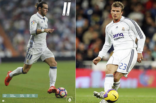 Bale តាម​ទាន់​កំណត់​ត្រាមួយ​របស់​ ​David Beckham​ នៅ ​Real Madrid