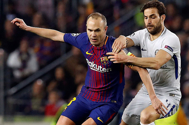 Iniesta មិន​ចង់​ឲ្យ​ Barcelona ជួប​ក្រុម​មួយ​នេះ​ទេ​នៅ​វគ្គ​៨​ក្រុម​ ​Champions League