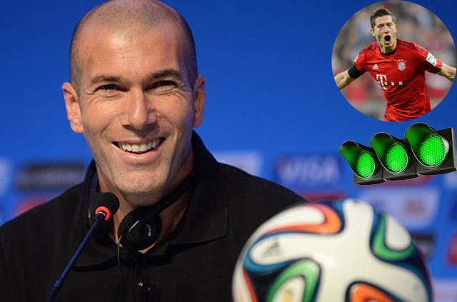 AS; Zidane បើក​ភ្លើង​ខៀវ​ដល់​​ Lewandowski ហើយ