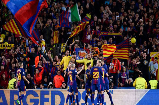 Barcelona ត្រូវ​ថ្មោង​របស់​​ UEFA ដោយ​សារ​អាកប្បកិរិយា​របស់​អ្នក​គាំទ្រ