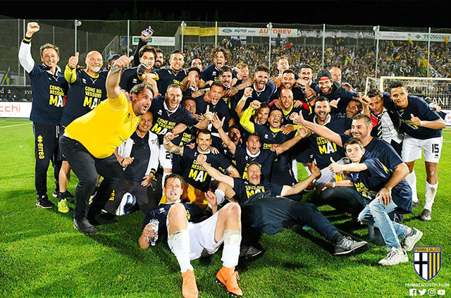 ស្ងាត់ៗ Parma ឡើងតាំងពីលីគ Serie D រហូតដល់លីគកំពូល Serie A វិញហើយ