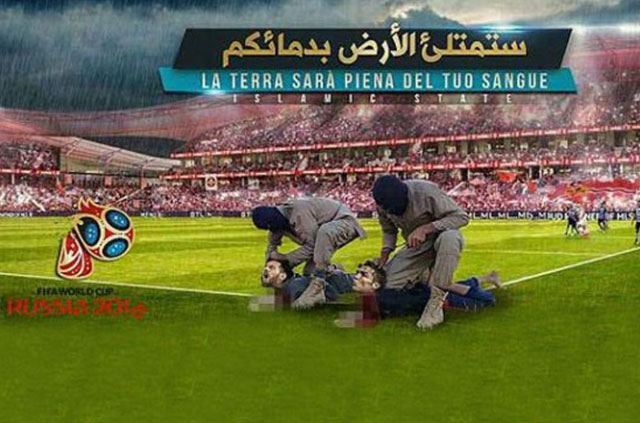 ISIS បន្តបញ្ចេញរូបកាត់ក Ronaldo និង Messi មុនព្រឹត្តិការណ៍ FIFA World Cup ចូលមកដល់